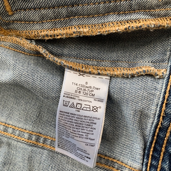 Girls Denim Gap/Disney Belle jacket (6/7) - Picture 5 of 5